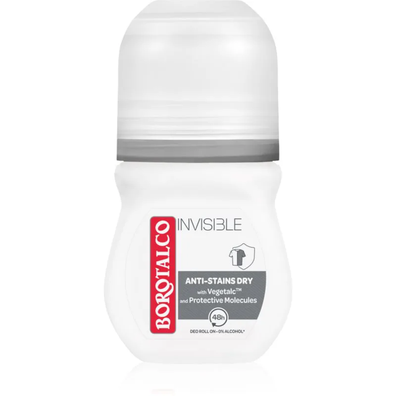 Borotalco Invisible Αποσμητικό roll-on 50 ml