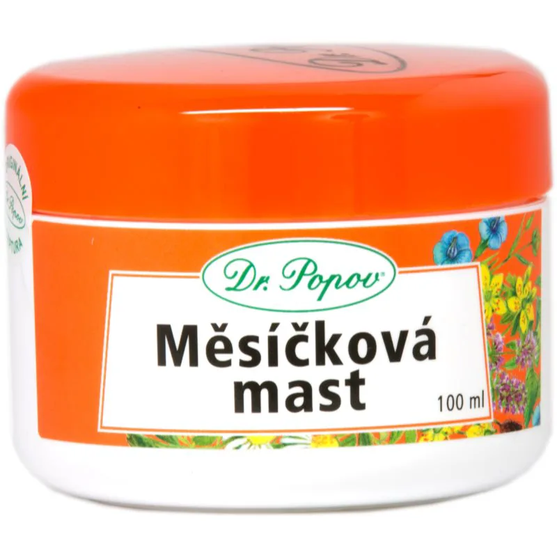 Dr. Popov Herbal ointments Calendula αναγεννητική φροντίδα 100 μλ