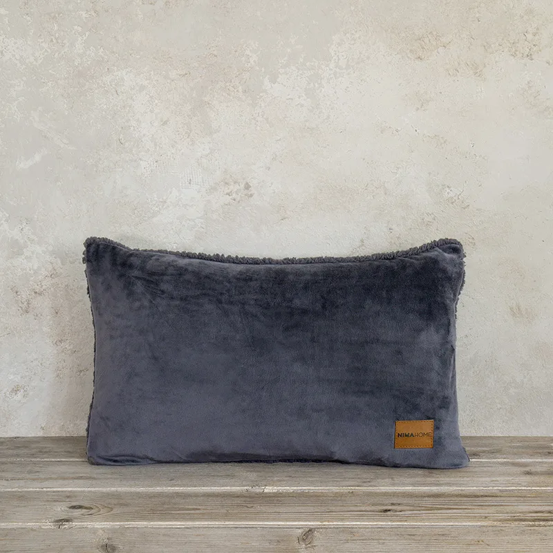 Διακοσμητικό Μαξιλάρι 30X50 Nima Nuan Dark Gray (30x50)