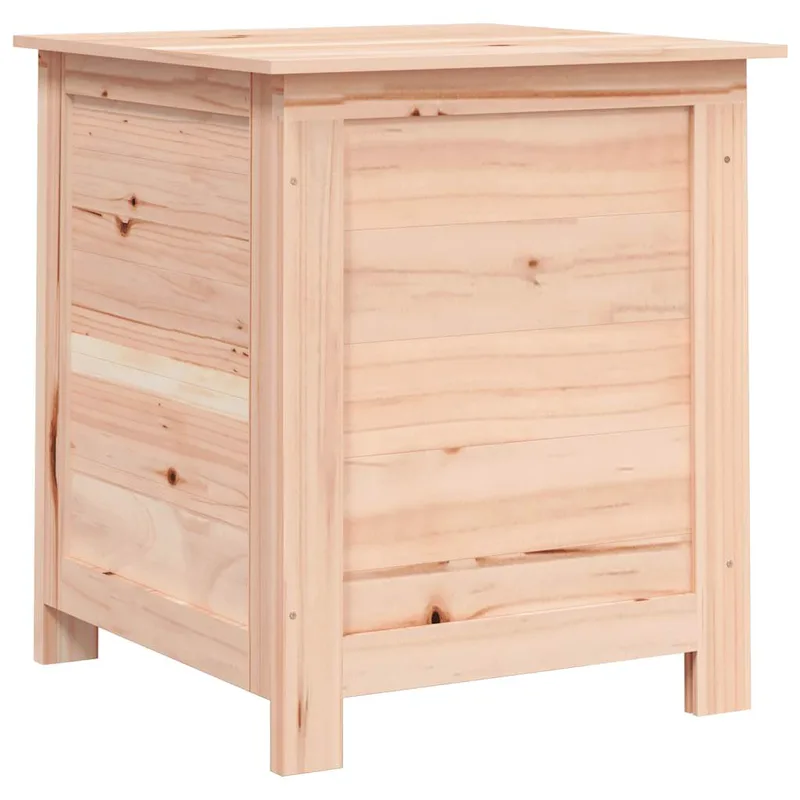 vidaXL Κουτί Μαξιλαριών Εξ. Χώρου 50x50x56 εκ. από Μασίφ Ξύλο Ελάτης
