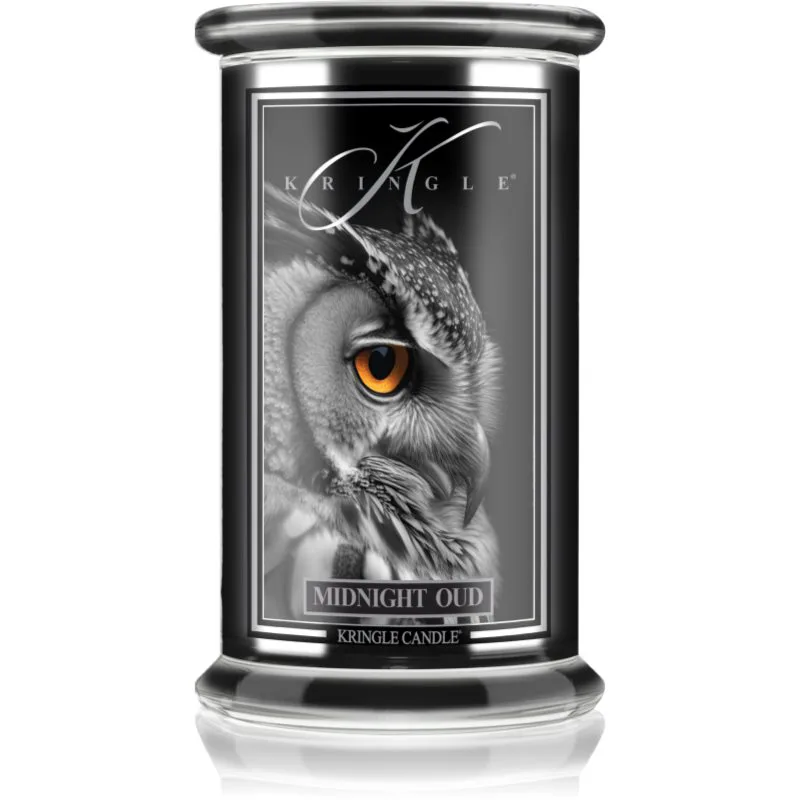 Kringle Candle Midnight Oud αρωματικό κερί 623 γρ