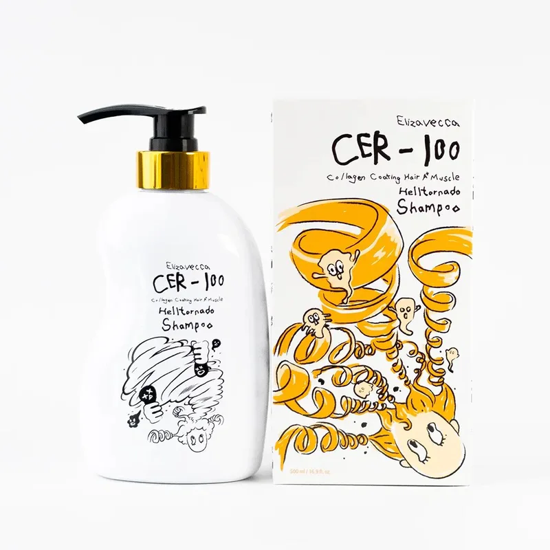 Shampoo Elizavecca CER-100 Collagen Coating Hair A+ Muscle Tornado
