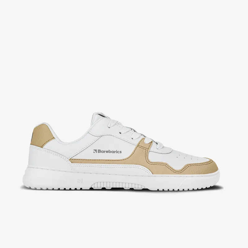 Sneakers Barebarics Zing White & Cream Leather EUR 40