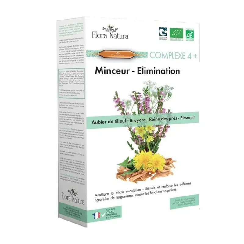 Flora Natura Organic Slimming Complex 4+ 20 vials