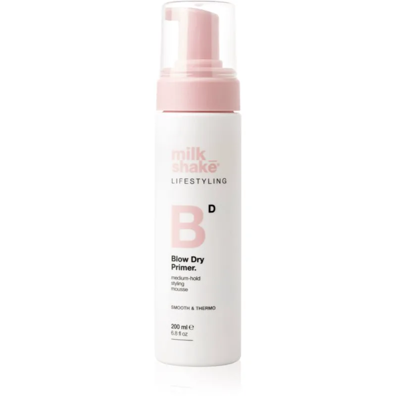 milk_shake® Lifestyling Blow Dry Primer προστατευτικός αφρός για styling 200 ml