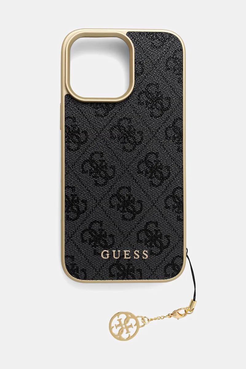 Guess θήκη τηλεφώνου από απομίμηση δέρματος iPhone 16 Pro Max