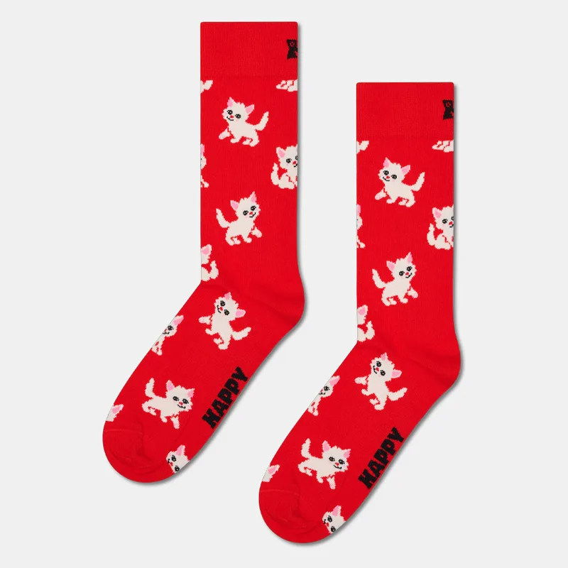 Happy Socks Kitten Unisex Κάλτσες (9000246504_1523)