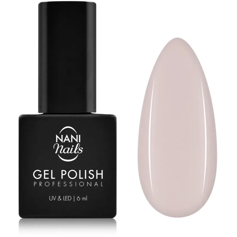 NaniNails NANI Professional τζελ βερνίκι νυχιών απόχρωση Cappuccino Breeze 6 ml