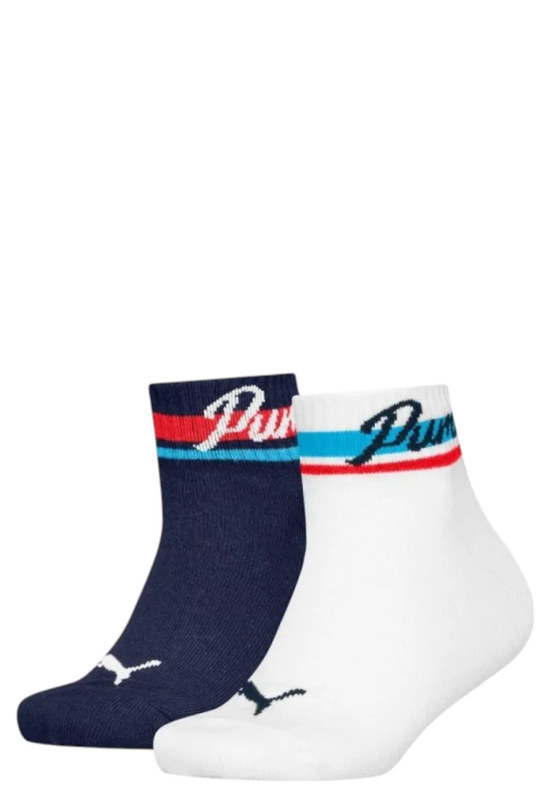 Κάλτσες Puma Kids Club House Quarter 2Pack 701231499-001 Unisex Παιδικό