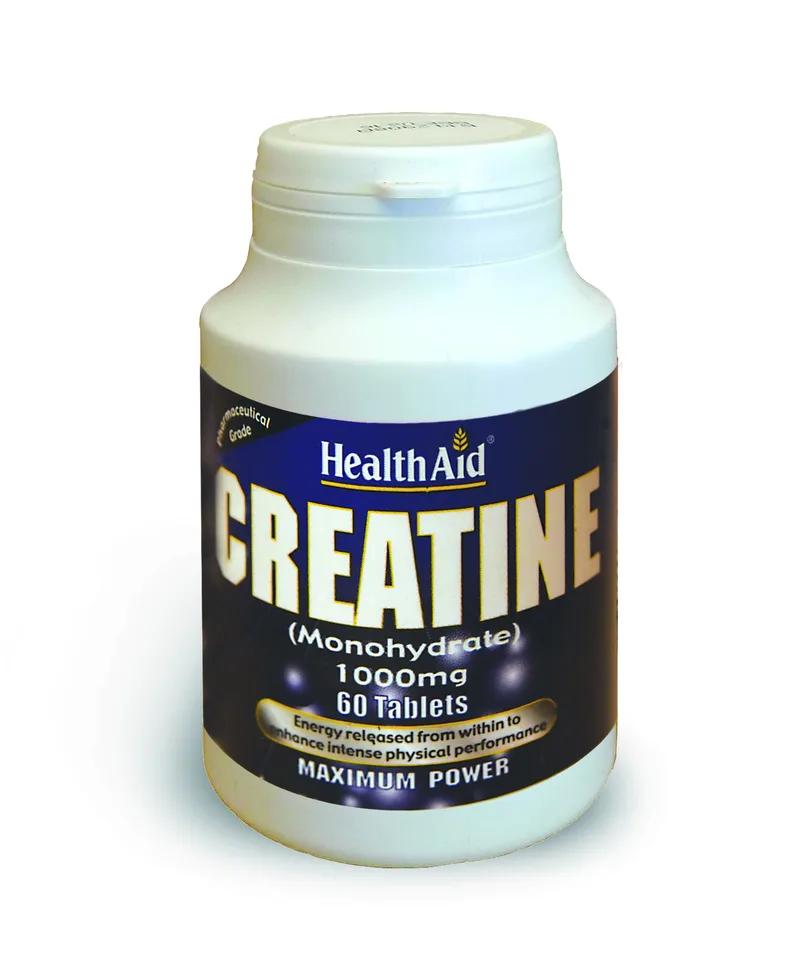 HEALTH AID Creatine 1000mg 60 Ταμπλετες