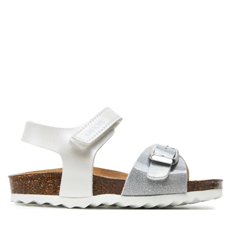Σανδάλια Geox B Sandal Chalki Girl B922RA 0NFKC C0007 M Λευκό