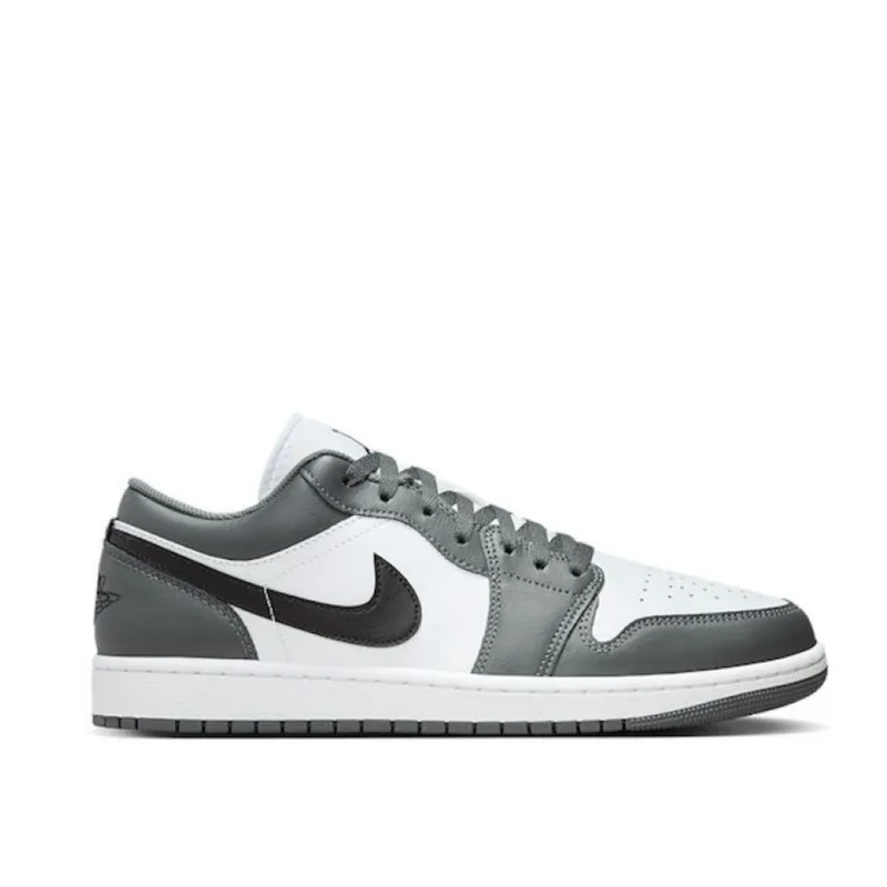 Nike Air Jordan Low 553558-152 Sneakers Δερμάτινα Λευκό / Γκρι
