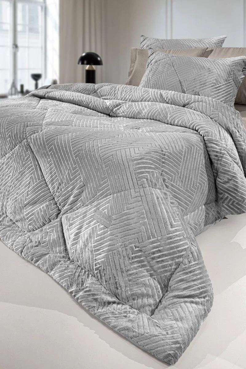 Πάπλωμα Ημίδιπλο Guy Laroche York Silver 180x240