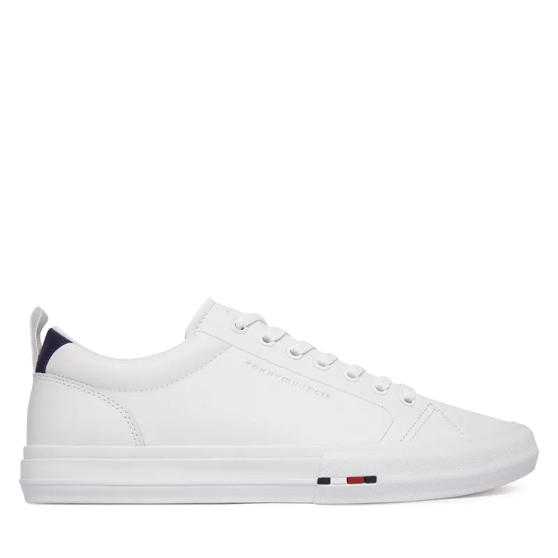 Αθλητικά Tommy Hilfiger Harlem Street Lth FM0FM05708 Λευκό