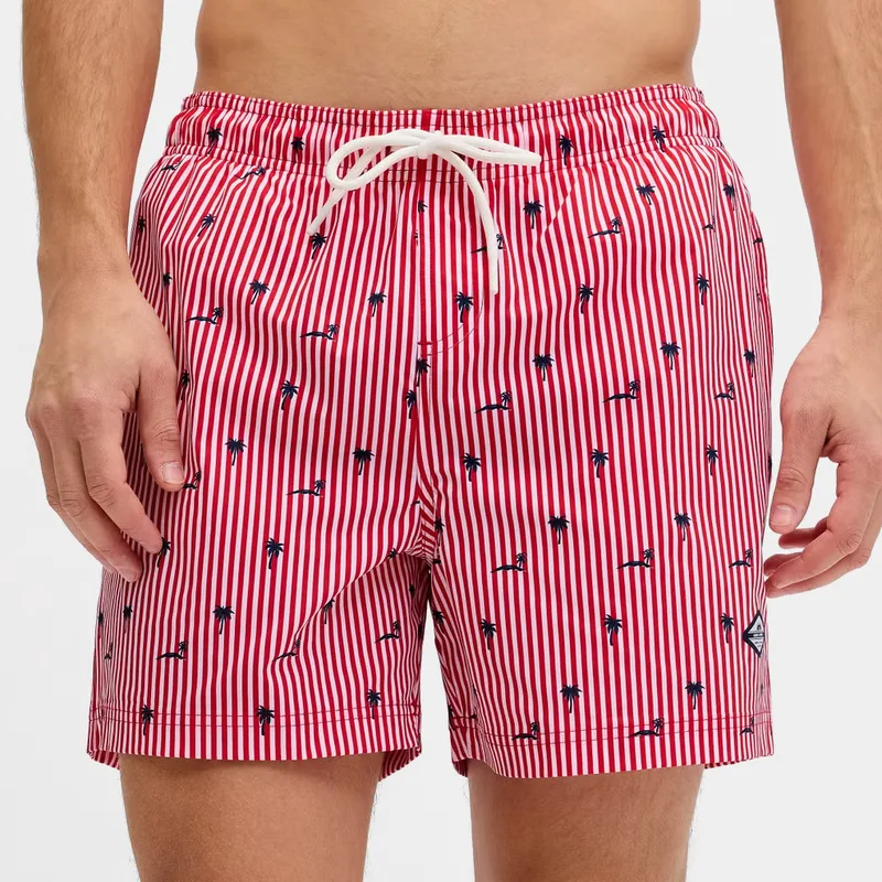 Jack & Jones Jpstmaui Breeze Mini Stripe Ανδρικό Σορτς Μαγιό (9000256045_6902)