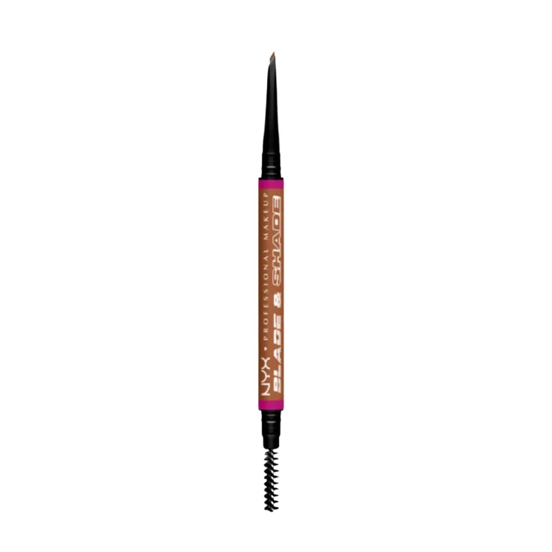 NYX Professional Makeup Blade & Shade Eyebrow Pencil with Brush Color 05 Auburn 0.06 g