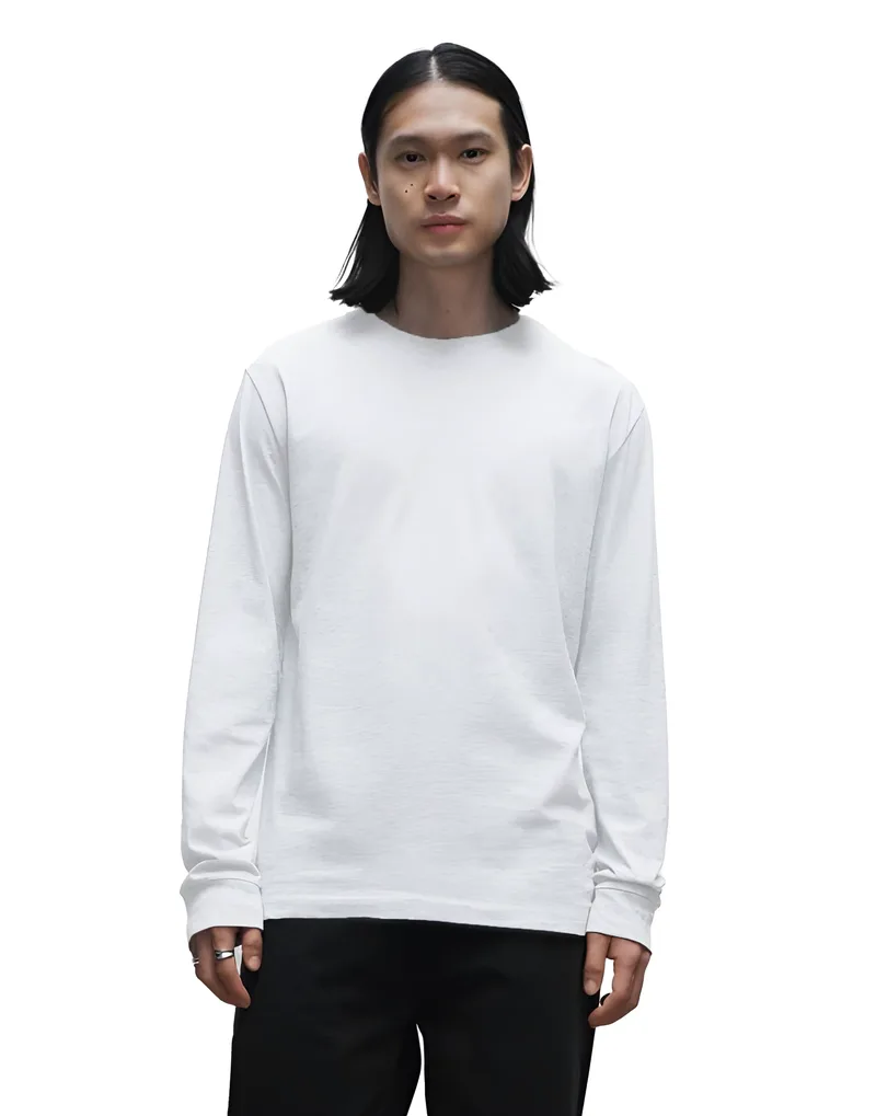 Μακρυμάνικο T-Shirt True Blanks by H&M 1148388 White