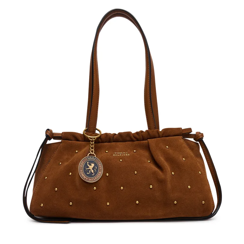 Τσάντα Tommy Hilfiger AW0AW19202 Καφέ
