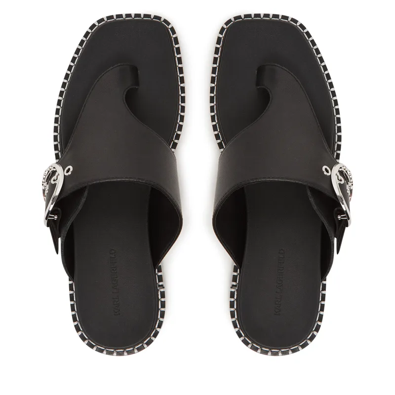 Σαγιονάρες KARL LAGERFELD Kleo KL81325 Μαύρο