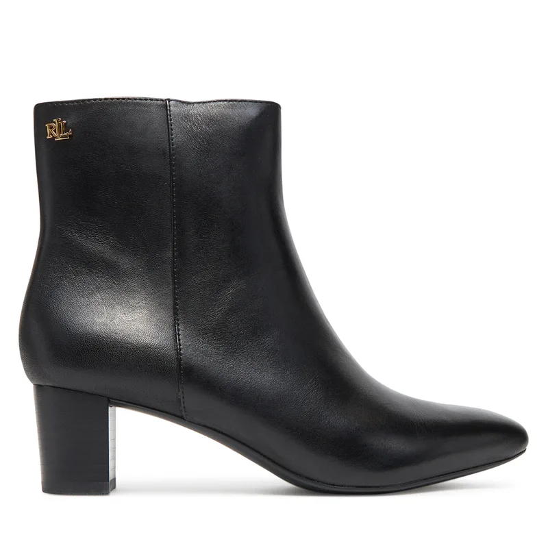 Μποτάκια LAUREN RALPH LAUREN 802967842001 Μαύρο