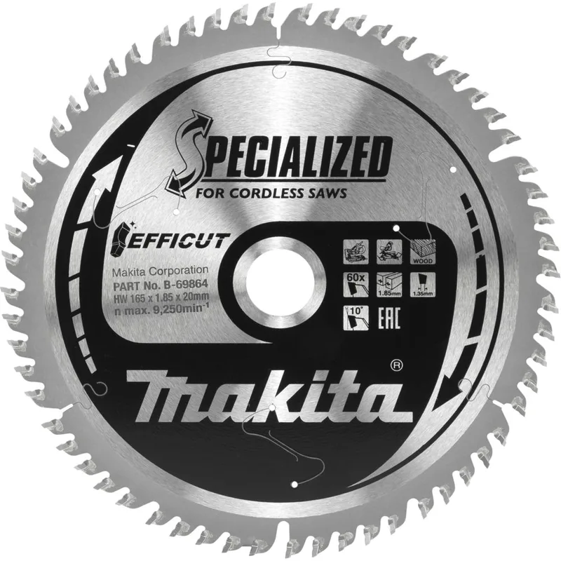 Makita EFFICUT Saw Blade 165x20x60Z