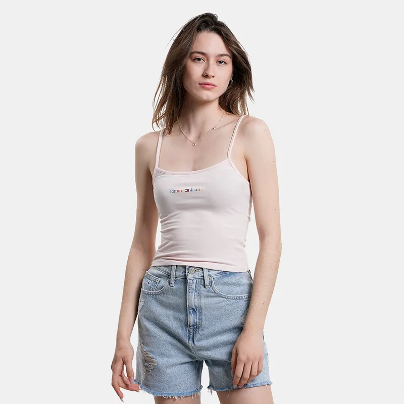 Tommy Jeans Strap Γυναικεία Αμάνικη Μπλούζα (9000142726_68272)