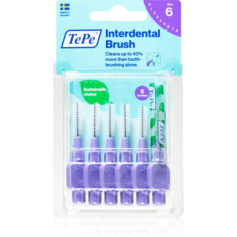 TePe Interdental Brush Original μεσοδόντιο βουρτσάκι 1,1 mm 6 τμχ