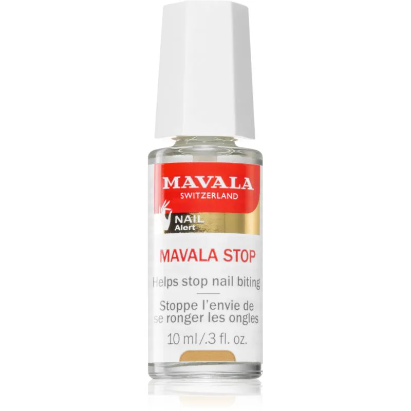 Mavala Stop διάφανο βερνίκι νυχιών κατά της ονυχοφαγίας 10 ml