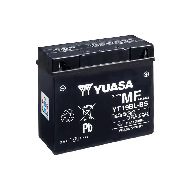 Μπαταρία Μοτοσυκλέτας YUASA YT19BL-BS 12V 19Ah
