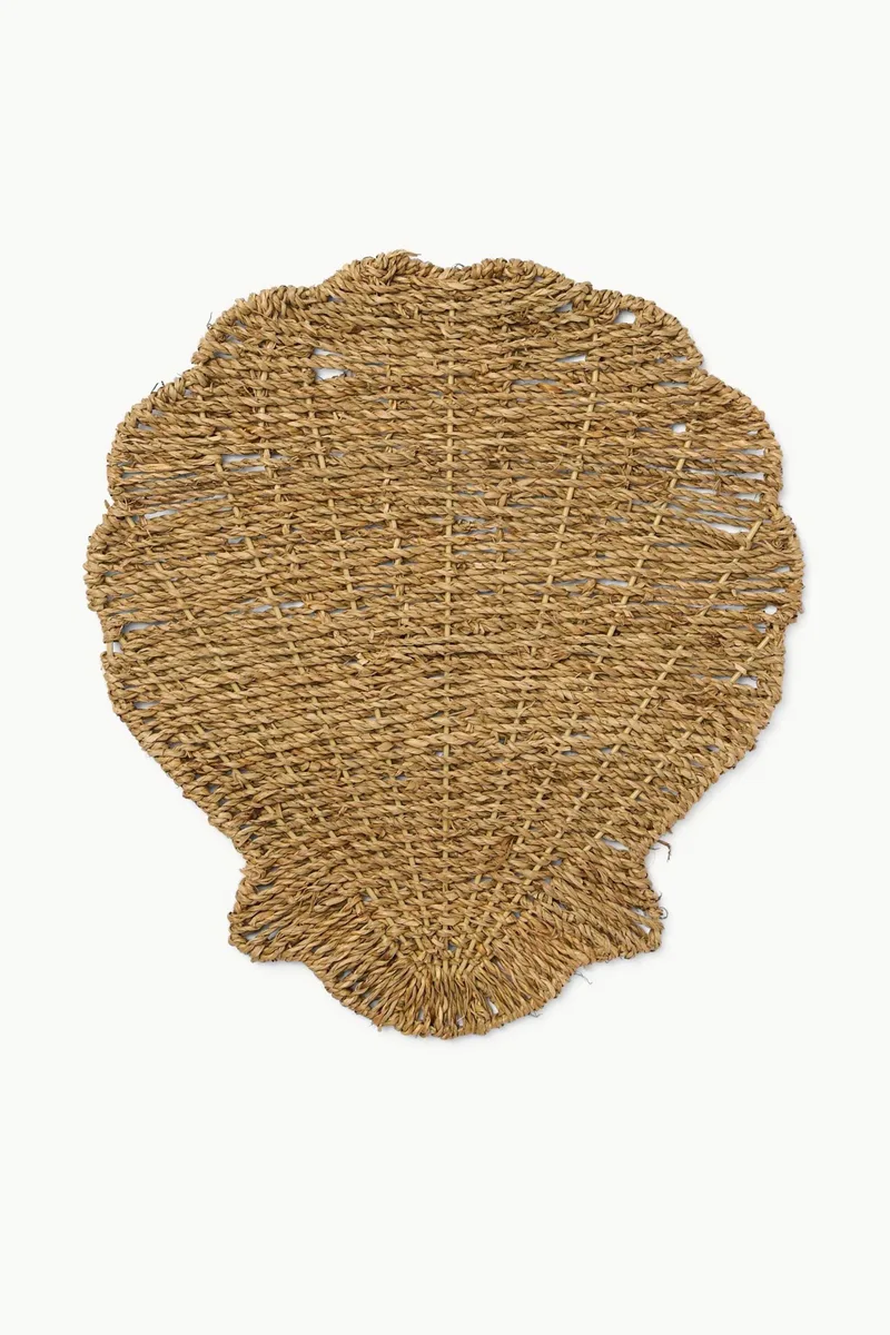 Coincasa σουπλά σε σχήμα κοχυλιού 38 x 35 cm - 006812820 Nude