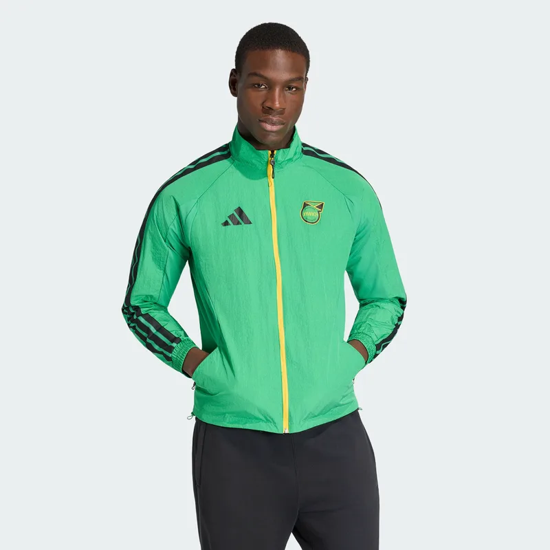 adidas Jamaica X Bob Marley Home Anthem Ανδρικό Αντιανεμικό Μπουφάν (9000274351_58467)