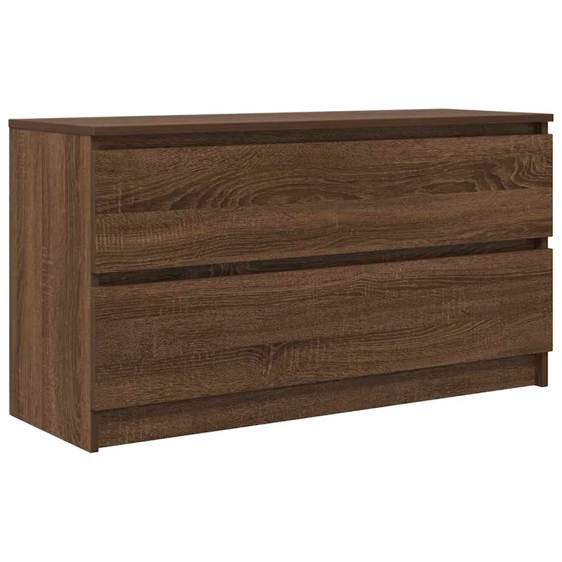 vidaXL Έπιπλο Τηλεόρασης Καφέ Δρυς 100x35x54 εκ. Επεξ. Ξύλο
