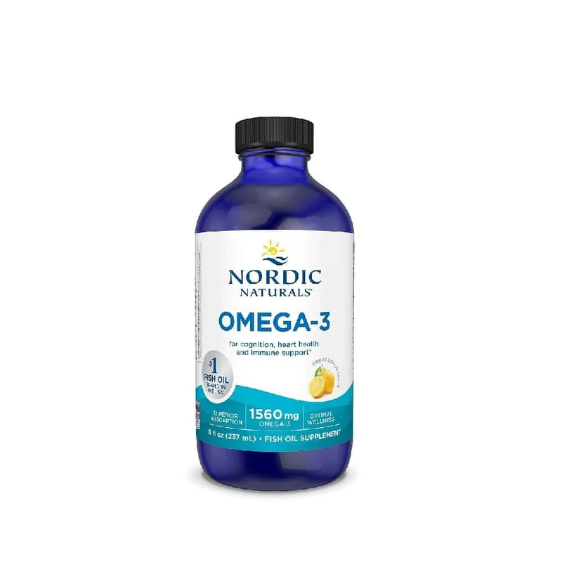 Nordic naturals Omega 3 Lemon Liquid 1560mg -237ml
