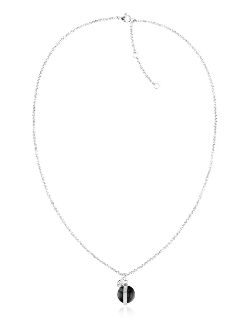 TOMMY HILFIGER Κολιέ από ανοξείδωτο ατσάλι Silver 2780761