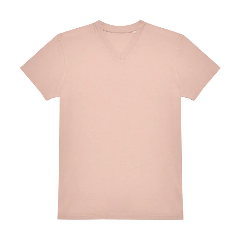 Ελαφρύ T-Shirt με V E150 B & C 03942437 Soft Rose