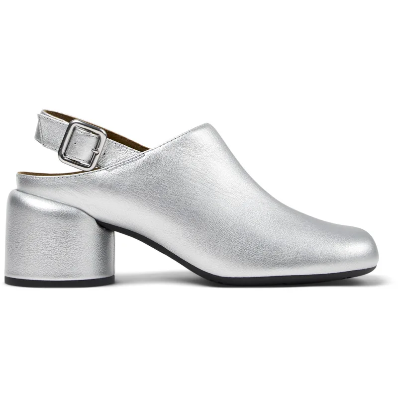 CAMPER Niki - Clogs Για Γυναικεία - Γκρι, Μέγεθος 35, Smooth leather
