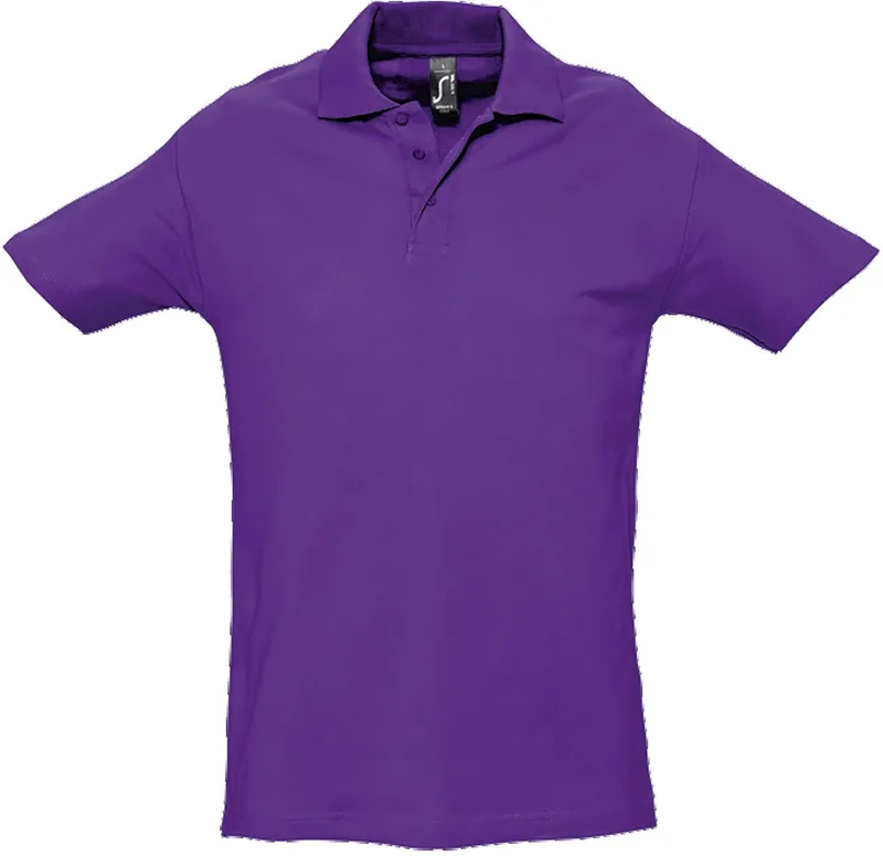 Ανδρικό πόλο πικέ Spring II SOLS 11362 Dark Purple