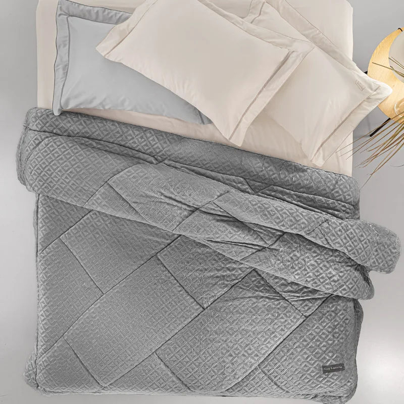 Κουβερτοπάπλωμα Υπέρδιπλο 220X240 Guy Laroche Profile Grey (220x240)