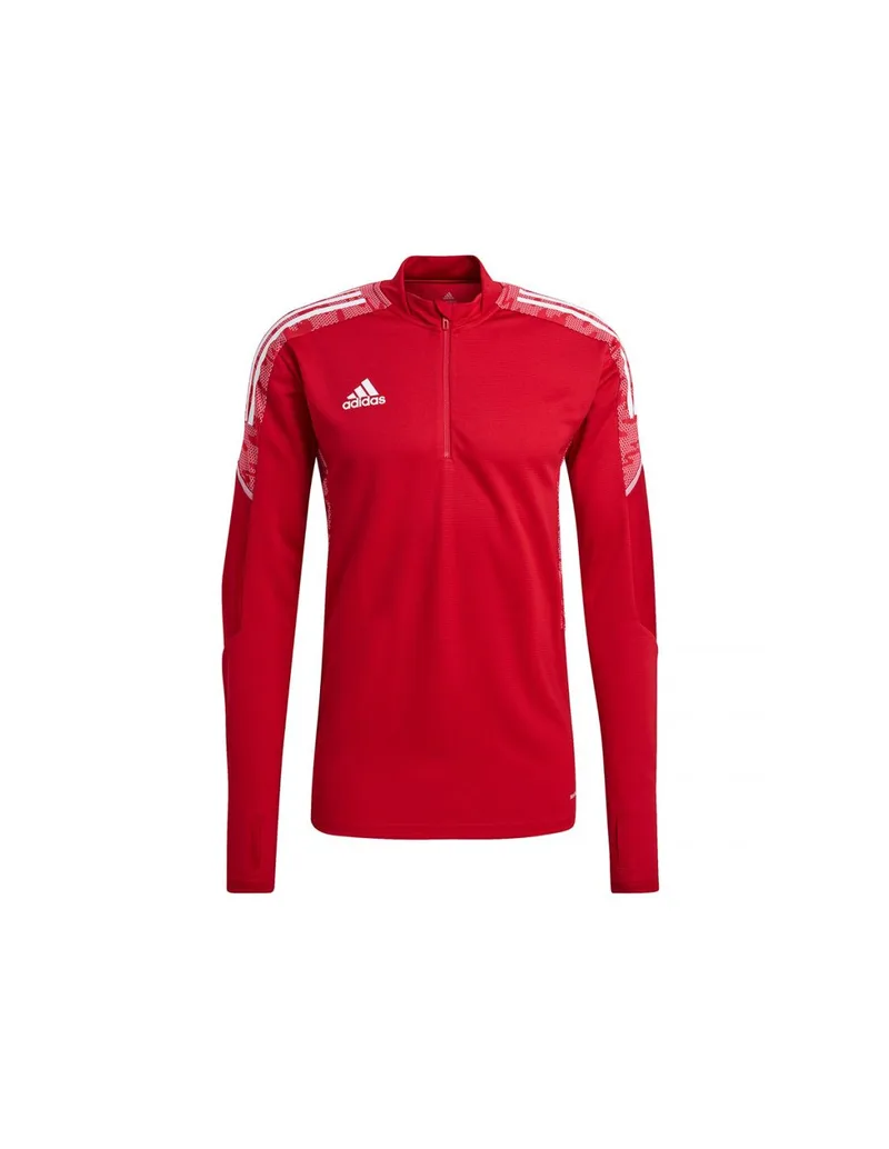 Adidas Condivo 21 Training Ανδρική Μπλούζα με Φερμουάρ Μακρυμάνικη Navy Μπλε GH7157