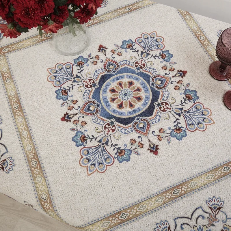 Τραπεζομάντηλο Dimeco 140x140 Morena Blue
