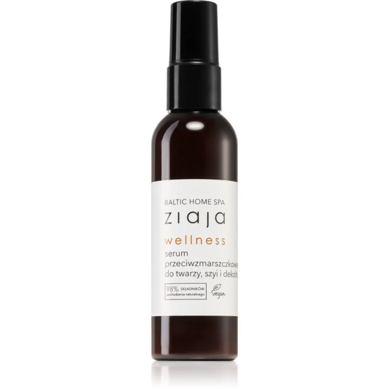 Ziaja Baltic Home Spa Wellness αντιρυτιδικός ορός Για πρόσωπο, λαιμό και ντεκολτέ 90 ml