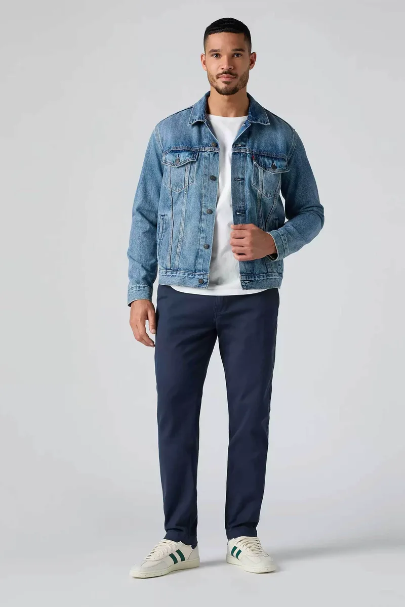 Levi's® ανδρικό παντελόνι chino Regular Tapered Fit "Xx" - 171960016 Μπλε Σκούρο