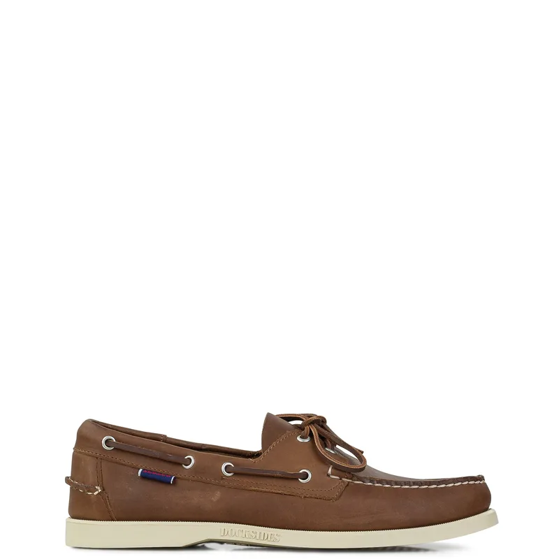 Boat ανδρικά Sebago Καφέ L7111MIW-900R Docksides Portland Budu 252