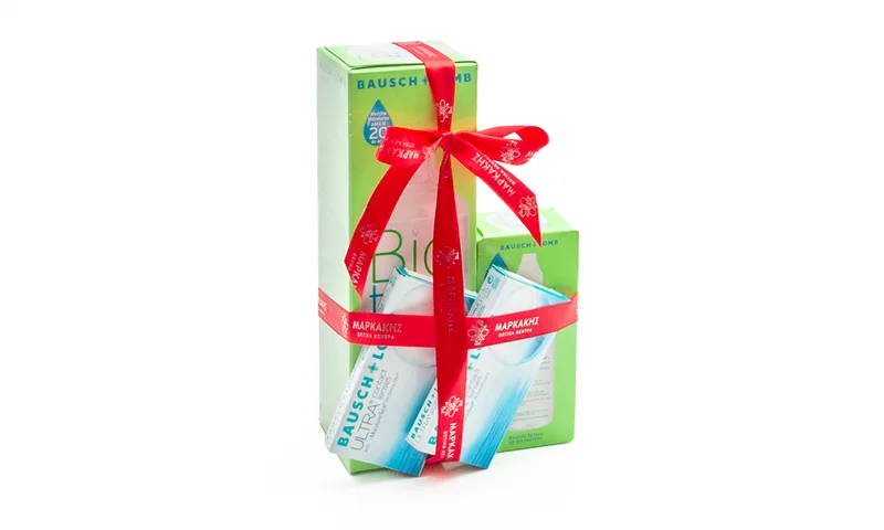 BAUSCH & LOMB ΦΑΚΟΙ ΕΠΑΦΗΣ BAUSCH & LOMB 2 ΚΟΥΤΙΑ ULTRA 6 τμχ + 1 BIOTRUE 360ml +60ml 2 ΚΟΥΤΙΑ ULTRA 6 τμχ + 1 BIOTRUE 360ml +60ml
