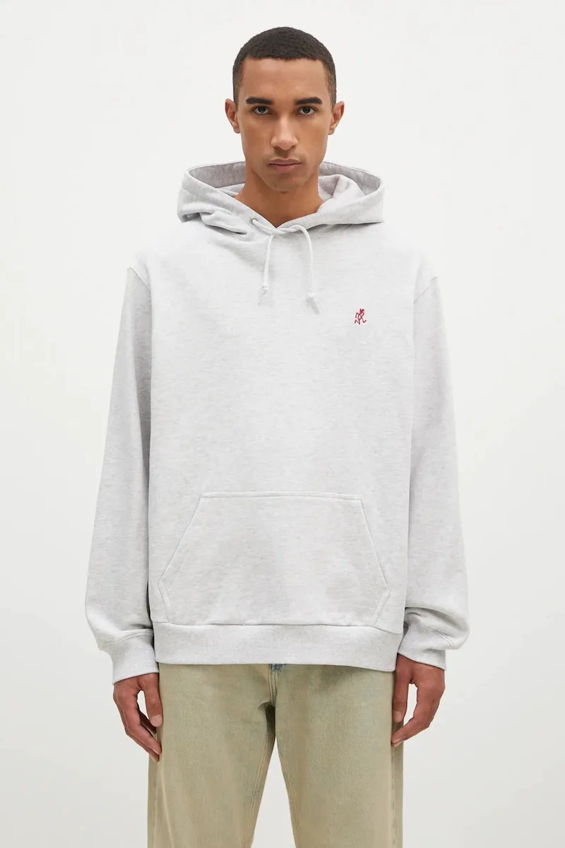 Βαμβακερή μπλούζα Gramicci One Point Hooded Sweatshirt
