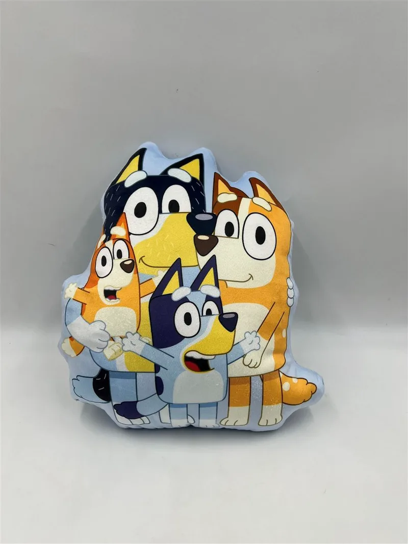 Διακοσμητικό Μαξιλάρι 3D Velboa 35εκ. BBC Studios Bluey 620 Sky Blue DimCol (Χρώμα: Γαλάζιο , Ύφασμα: Velboa) - DimCol - 54461702053