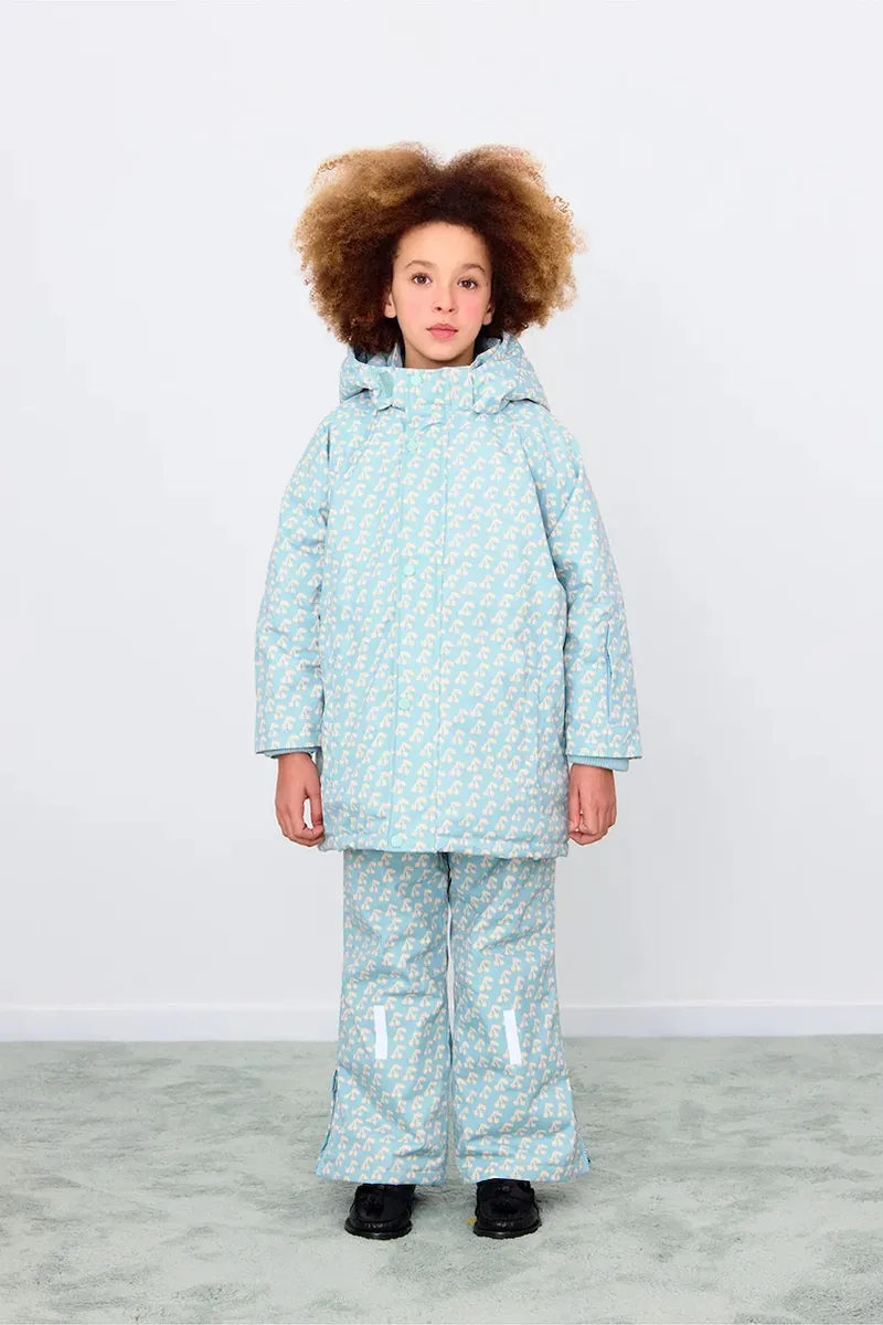 Παιδικό παντελόνι σκι Tinycottons CHERRIES SNOW PANT