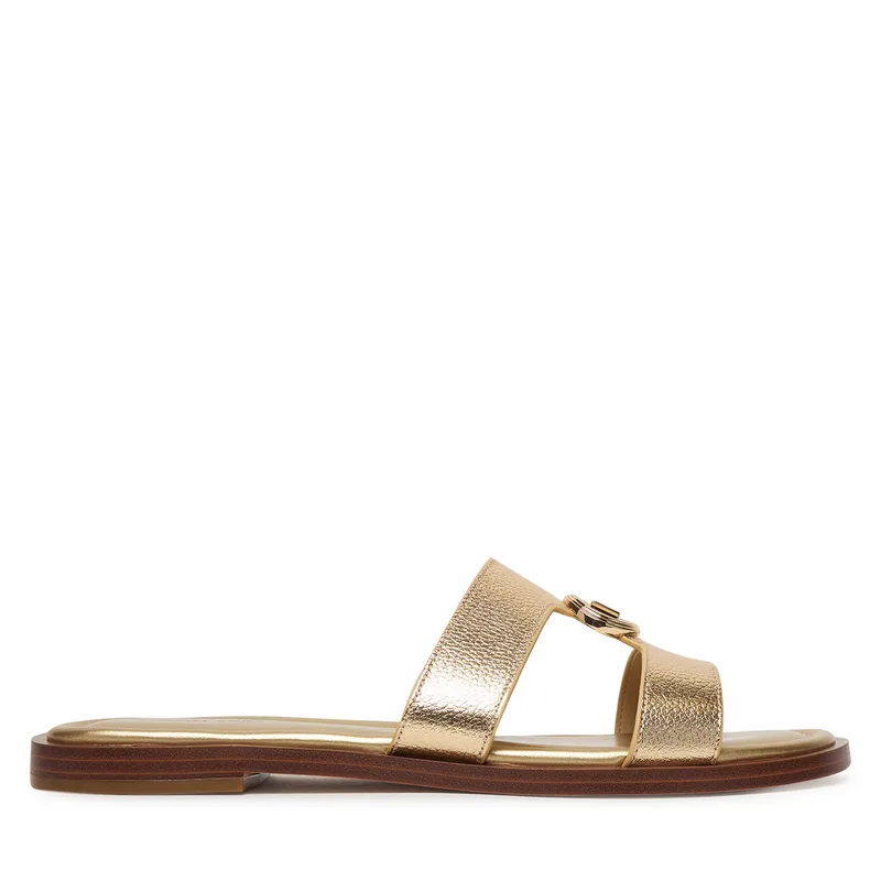 Παντόφλες MICHAEL Michael Kors Ering Flat 40S6ERFS2M Χρυσό