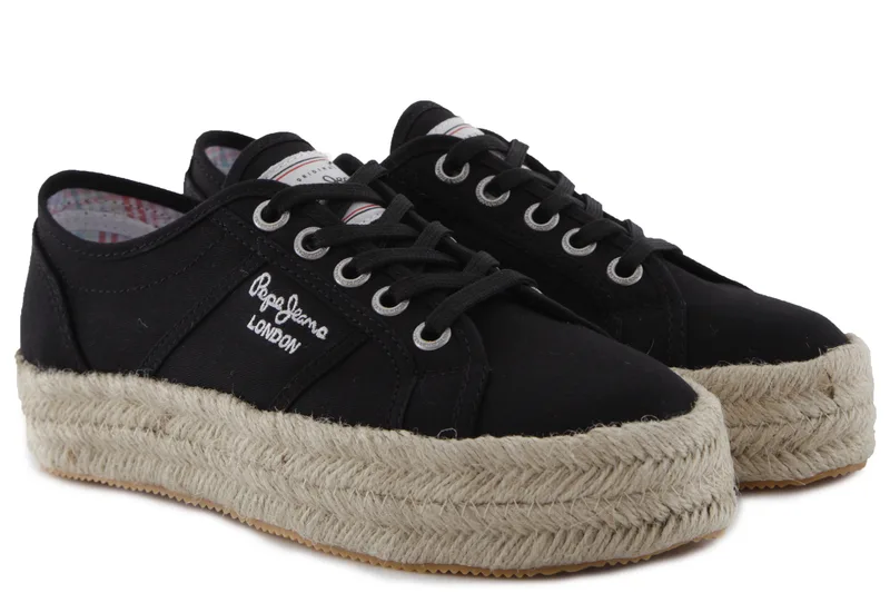 Sneaker Pepe Jeans Abersun Basic PLS30870-999-BLACK Γυναικείο