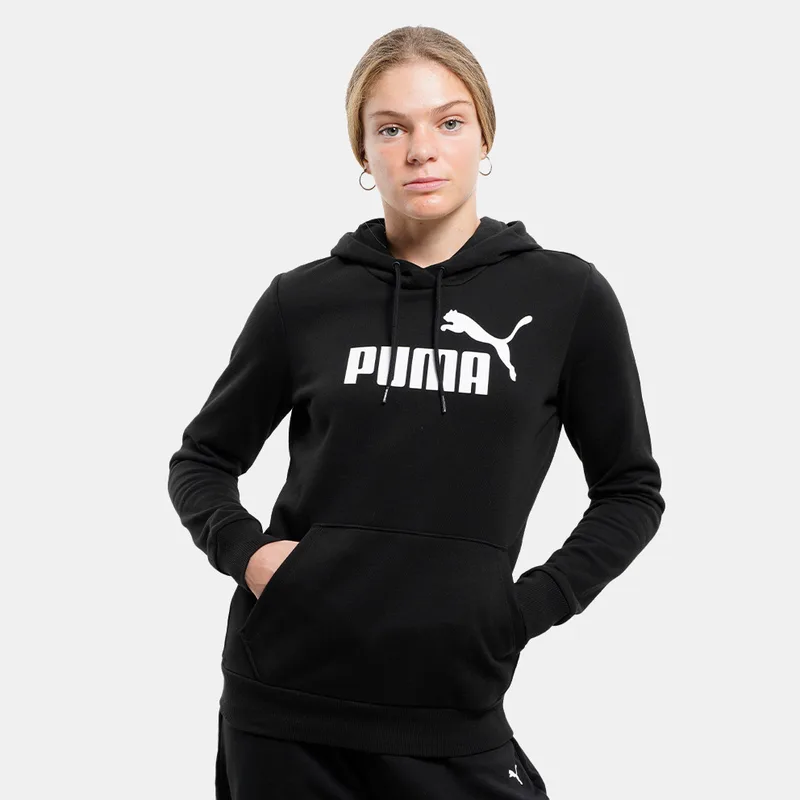 Puma Essentials Logo Γυναικεία Μπλούζα με Κουκούλα (9000117691_22489)